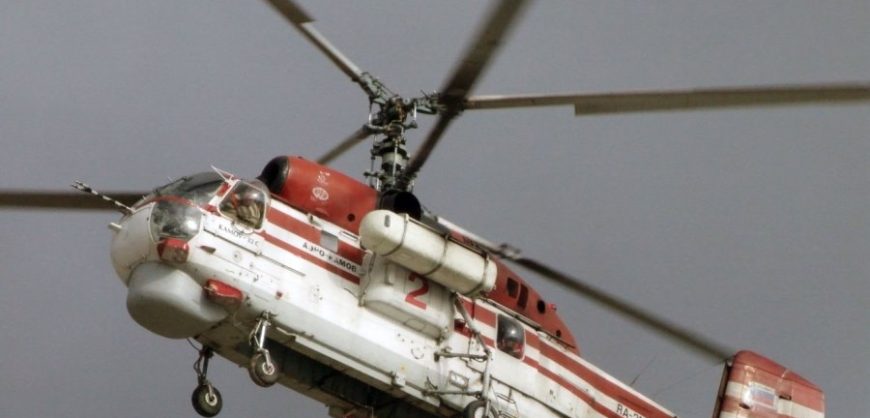 Российский вертолёт сожжён украинской спецслужбой на аэродроме в Москве