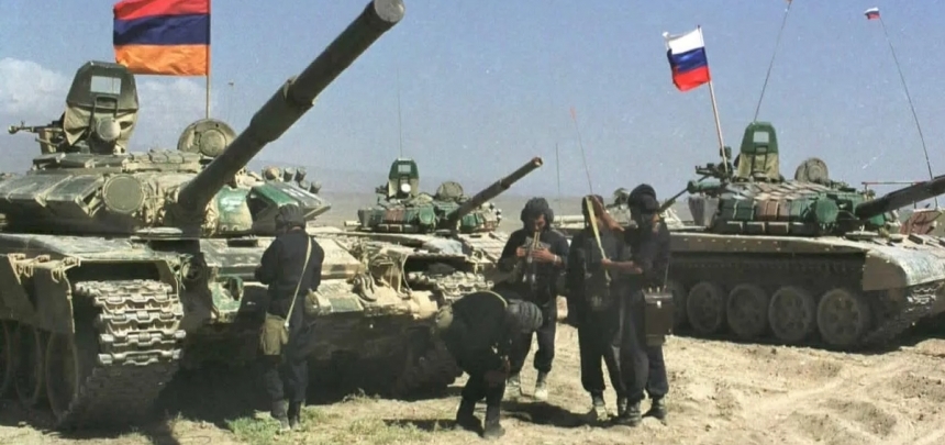 Российские войска уходят из Армении