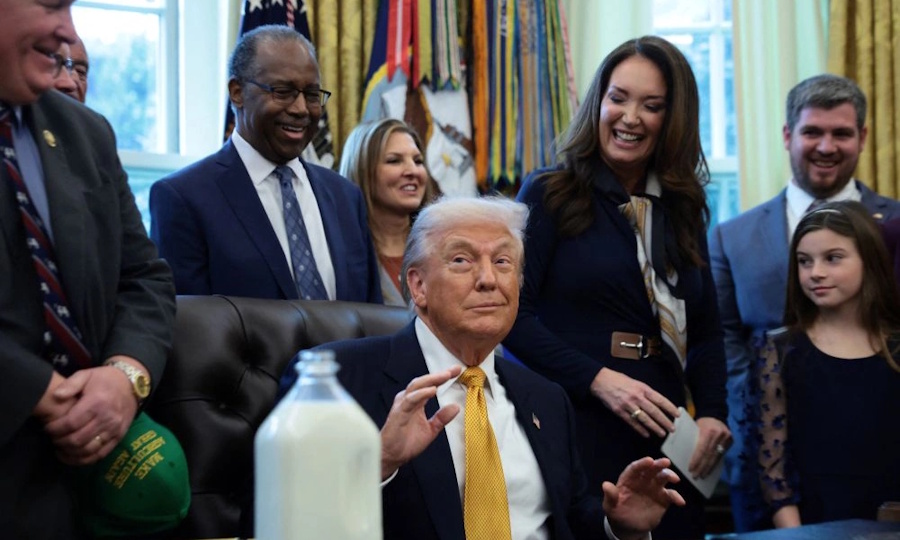 Колхозное утро Трампа