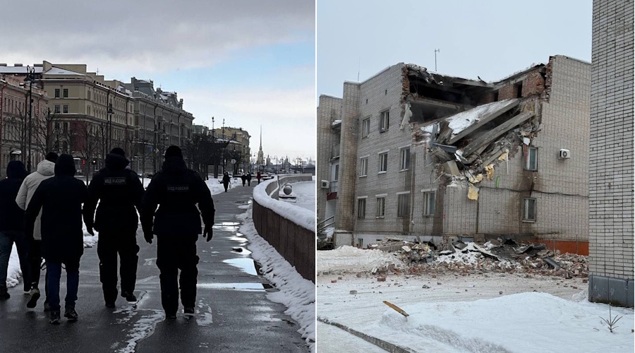 Навальнисты под арестом, военные под завалами