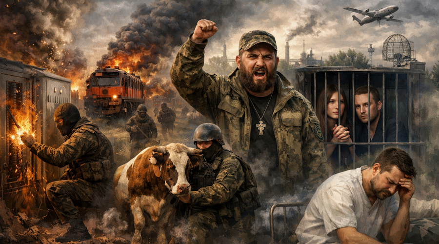 Пылающий нерв страны