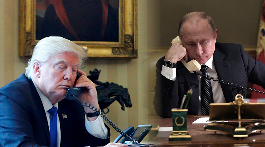 Путин дождался первого в году трамповского звонка