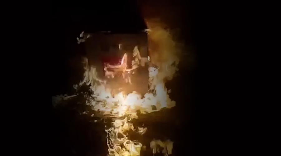 Вышка в огне — контроль потерян