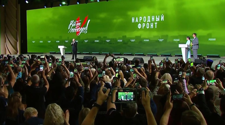 Путин на ОНФ добивался всего для победы в тылу