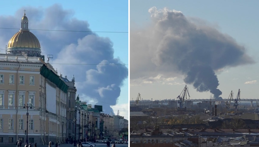 Европейский огонь Петербурга